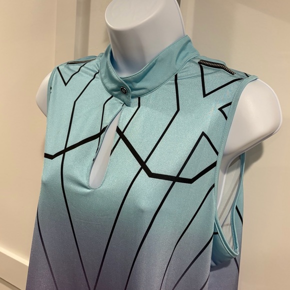 Jamie Sadock Golf Sleeveless Oasis Cyber Top size XL - Picture 5 of 9